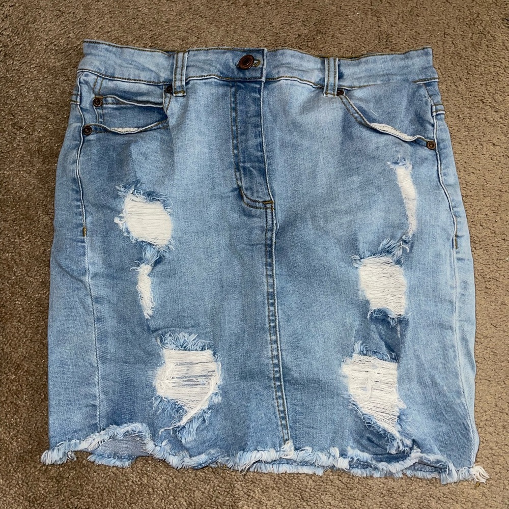 Jean skirt